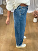JEANS BARREL TAILLE RÉGLABLE