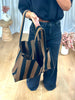 SAC CABAS RAYURES