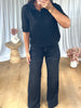 PULL POLO NOIR