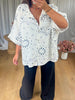 CHEMISE GAZE BANDANA BLANC