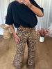 PANTALON FLUIDE LÉOPARD
