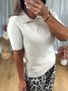 PULL POLO BEIGE