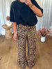 PANTALON FLUIDE LÉOPARD