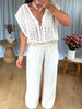 TOP CROCHET BEIGE