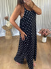 ROBE NAËL POIS NOIR