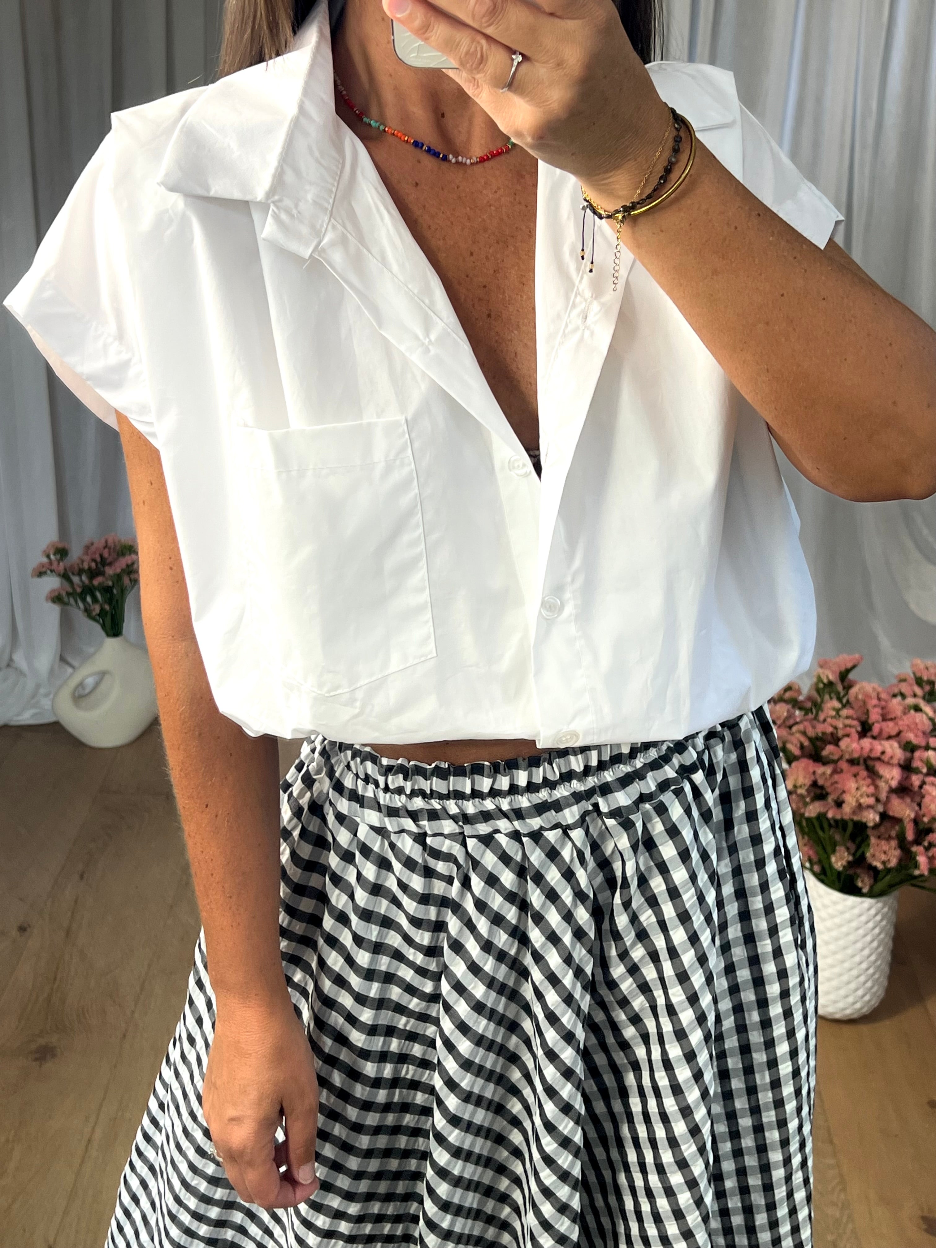 CHEMISE BASILE BLANC