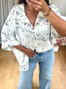 CHEMISE GAZE BANDANA BLANC