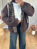 BlOUSON CAPUCHE LÉOPARD