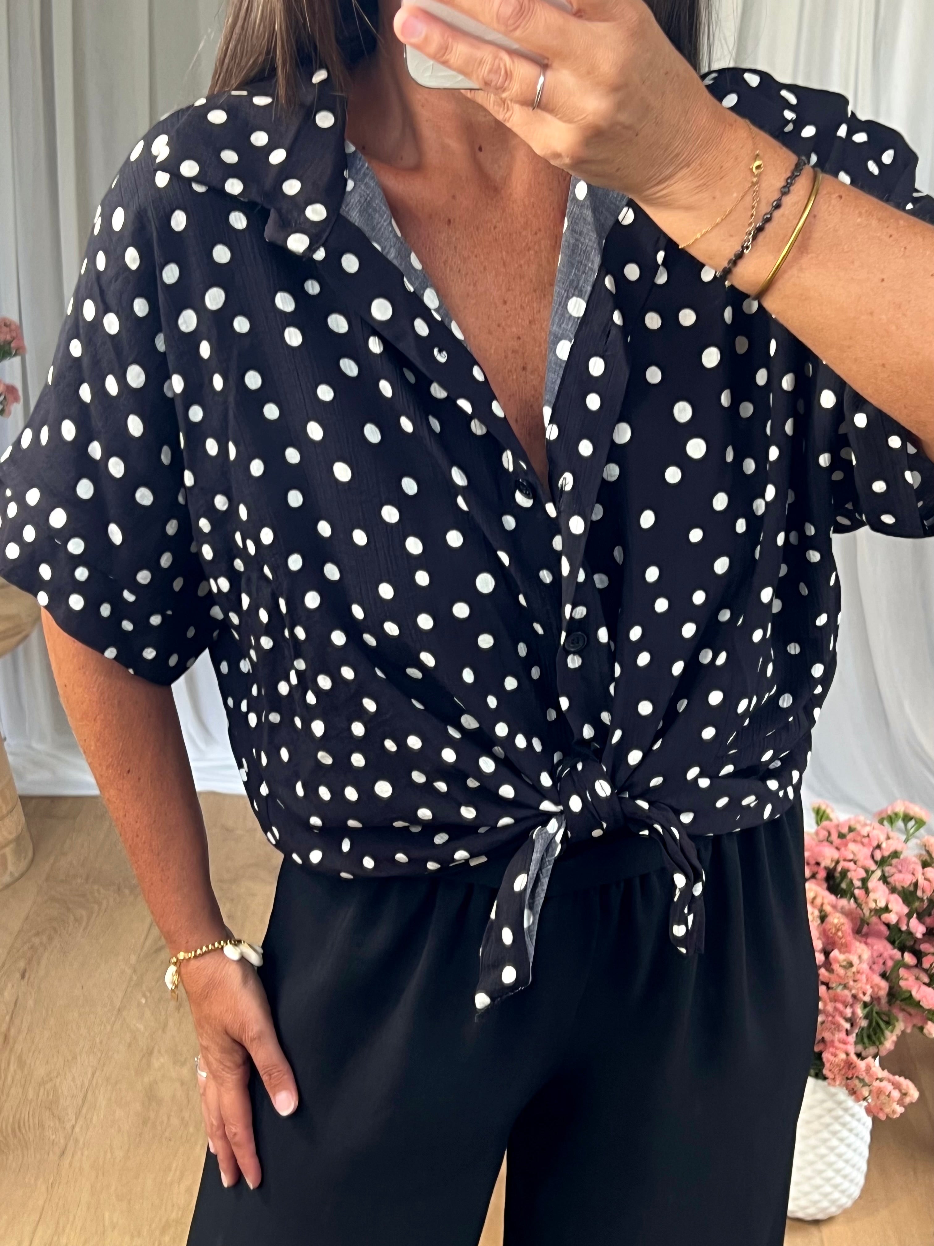 CHEMISE POIS