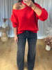 PULL PAULA ROUGE