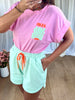 SHORT KELLY VERT D'EAU
