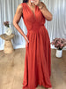 ROBE SOLANGE ROUILLE