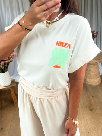 T-SHIRT IBIZA BEIGE