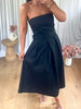 ROBE BUSTIER NOIR