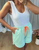 SHORT KELLY VERT D'EAU