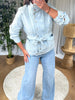 VESTE DÉNITSA BLEU CLAIR