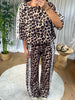 ENSEMBLE LEOPARD BANDES