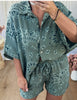 CHEMISE GAZE BANDANA KAKI