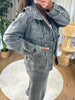 VESTE DÉNITSA GRIS