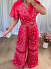 ENSEMBLE BANDANA ROUGE