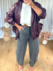 VESTE MILIE BORDEAU