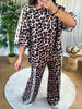 ENSEMBLE LEOPARD BANDES