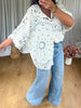 CHEMISE GAZE BANDANA BLANC