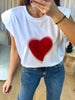 TOP ÉPAULETTES COEUR
