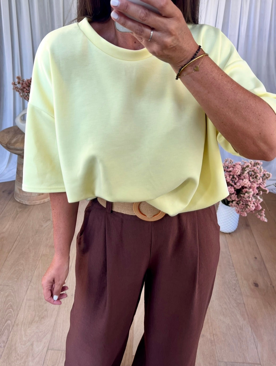 TOP BASILE JAUNE