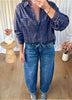 JEANS BALLON TAILLE REVERS