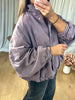 VESTE DENIM PRUNE