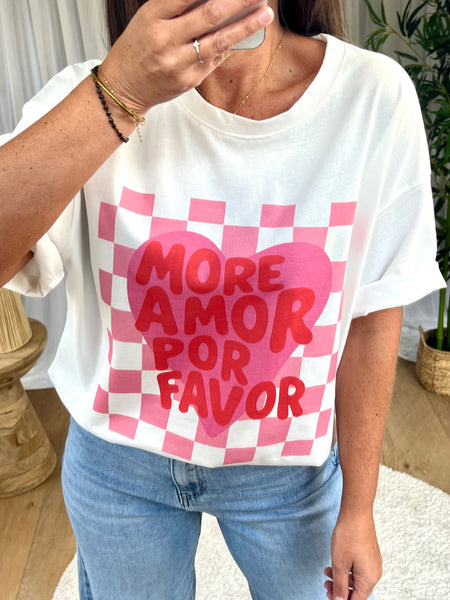 T-SHIRT MORE AMORE