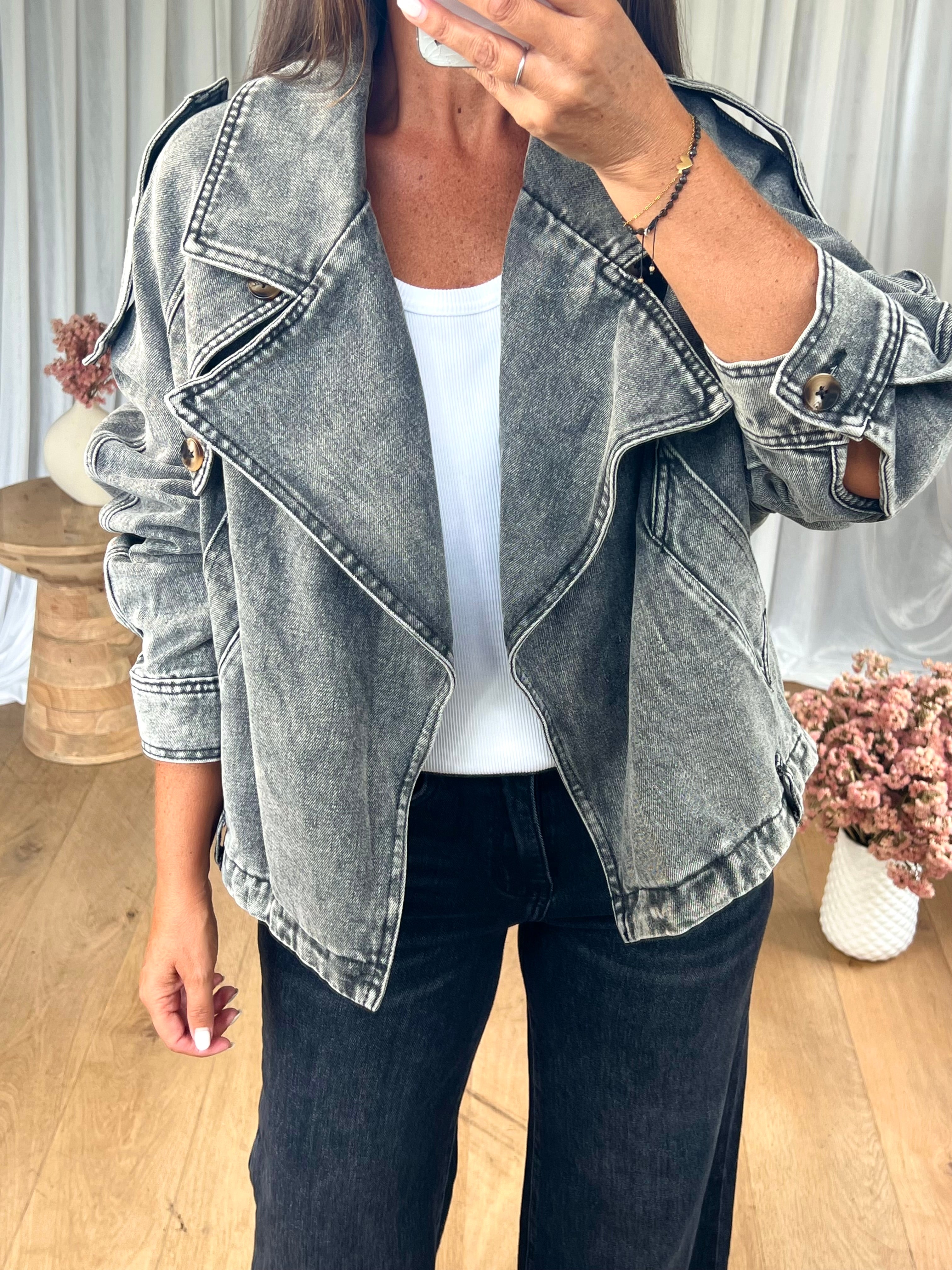 TRENCH COURT DENIM