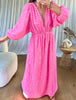 ROBE PINK FLUO