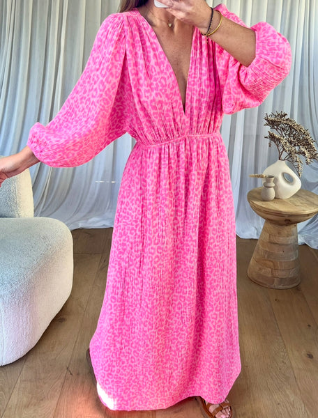 ROBE PINK FLUO
