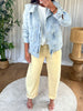 VESTE DÉNITSA BLEU CLAIR