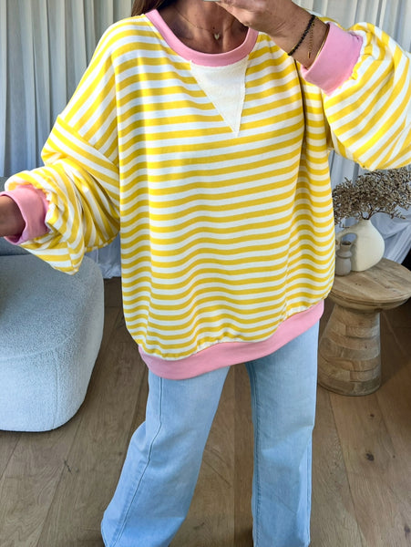 SWEAT RAYA MANCHES LONGUES
