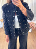 VESTE DENIM OFFICIER