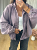 VESTE DENIM PRUNE