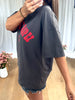 T-SHIRT SAINT TROPEZ CLUB GRIS