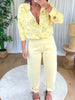 CHEMISE BANDANA JAUNE