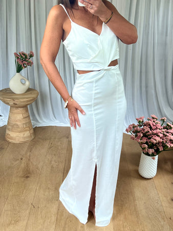ROBE DOLCE BLANC