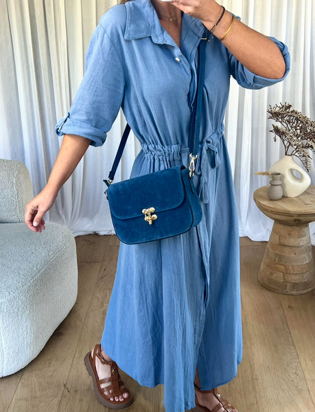 SAC SOLINE DAIM BLEU