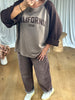SWEAT LÉGER CALIFORNIA CHOCO