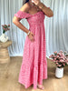 ROBE BRIGITTE ROUGE