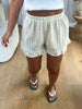 SHORT VICHY CAZE BEIGE