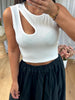 TOP GOUTTE BLANC