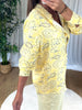 CHEMISE BANDANA JAUNE