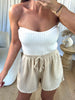 SHORT GAZE BEIGE