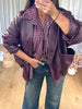 VESTE MILIE BORDEAU